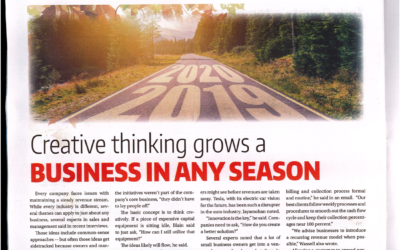 Creative Thinking Grows a Business in any Season